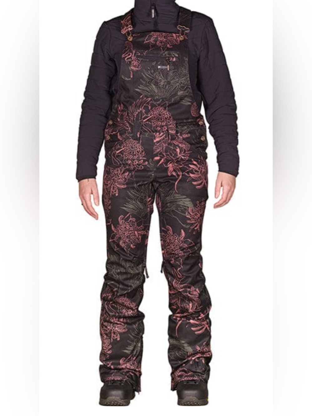 L1 Loretta Overall Fatal Beauty Print Women’s Size Medium New With Tags